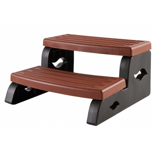 Schodiště k vířivce DIAMOND DURASTEP II – REDWOOD BROWN