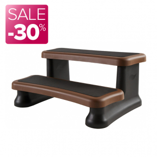 Schodiště k vířivce DIAMOND SMARTSTEP – WALNUT/TEAK