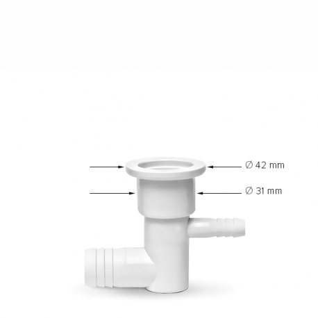 Masážní tryska NEREZ MINI krční – bodová 38 mm/ 1,75″ - KOMPLETNÍ
