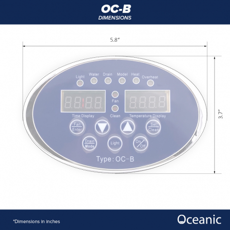 Ovládací panel OC-B