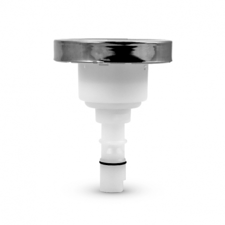 CMP- Masážní tryska Endorphin Pulse Jet - dvoj rotační - bílá - nerez - 74 mm - 3" - SAMOSTATNÁ