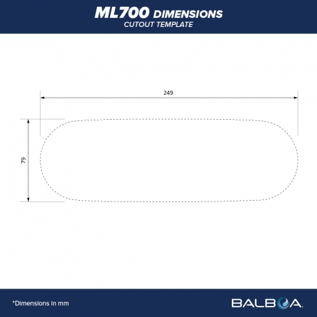 Ovládací panel pro vířivku - ML700