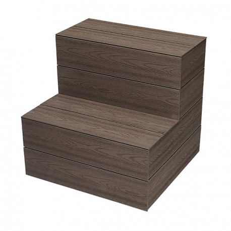 Schodiště Lacan COMPACT - S01/AMERICAN WALNUT