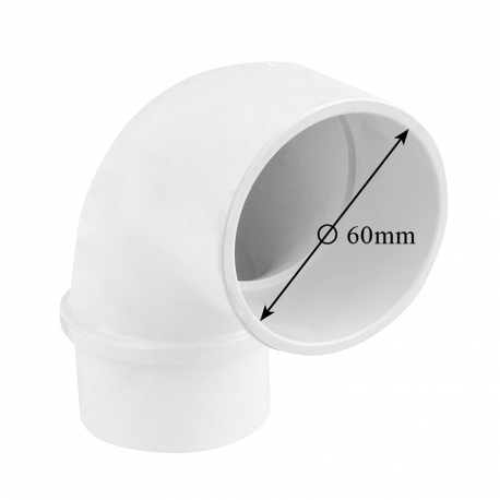 Redukce Koleno 90° na hadici – Přechodka (60 x 60 mm)
