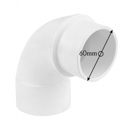 Redukce Koleno 90° na hadici – Přechodka (60 x 60 mm)