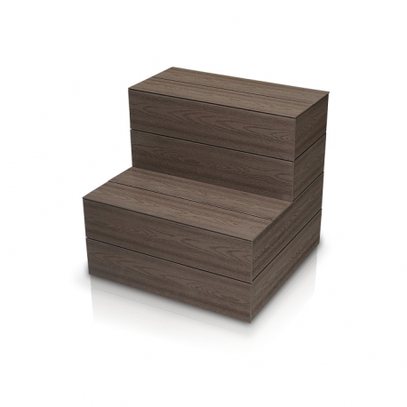 Schodiště Lacan COMPACT - S01/AMERICAN WALNUT