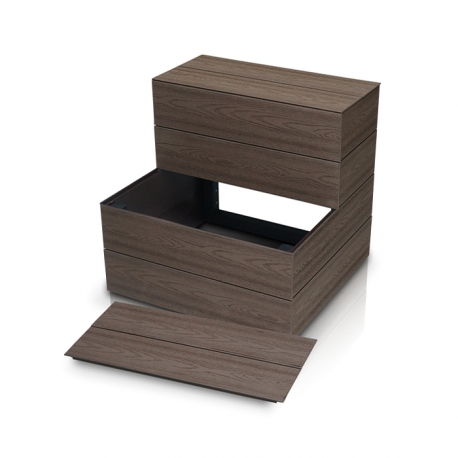 Schodiště Lacan COMPACT - S01/AMERICAN WALNUT