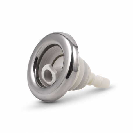 CMP- Masážní tryska Endorphin Poly Storm Jet - rotační- bílá - nerez - 82 mm - 3,5" - SAMOSTATNÁ
