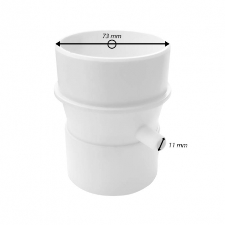 Přechodka pro sací koš průměr 73mm