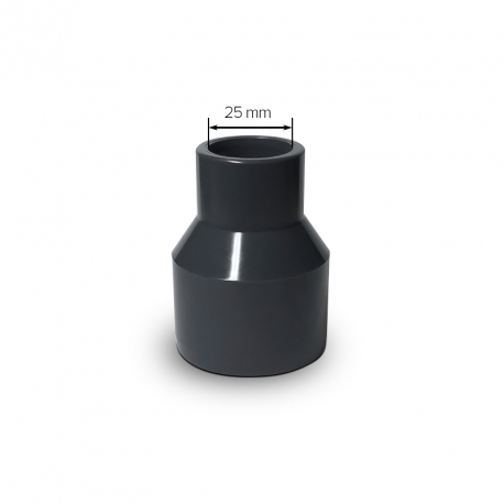 Redukce dlouhá D 50-25 PVC