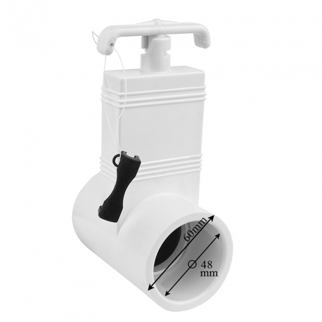 Šoupátkový ventil s otvorem na hadici Ø 48 mm – SV48