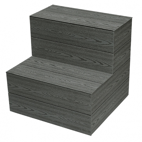Schodiště Lacan COMPACT - S02/OLD WOOD
