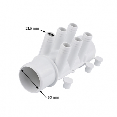 Vodní rozdělovač na hadici – M20756T