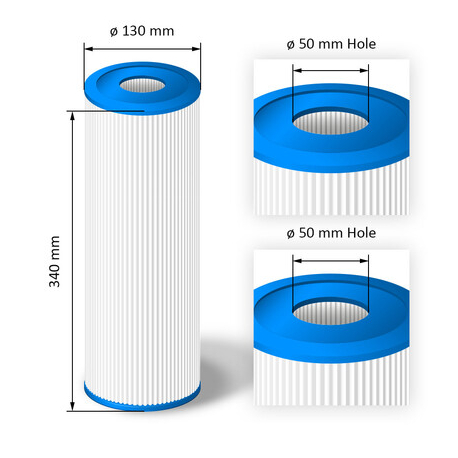 Kartušový filtr pro vířivky Crystalline Pool Spa-COMBO MEMBRANE SYSTEM-CANADIAN SPA INTERNATIONAL