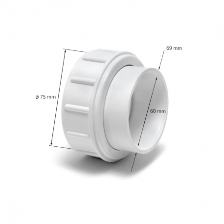 LX Vodní čerpadlo WP 1.85KW pro vířivky pro SPA - WP250 I - Napojení na přírubu 60mm