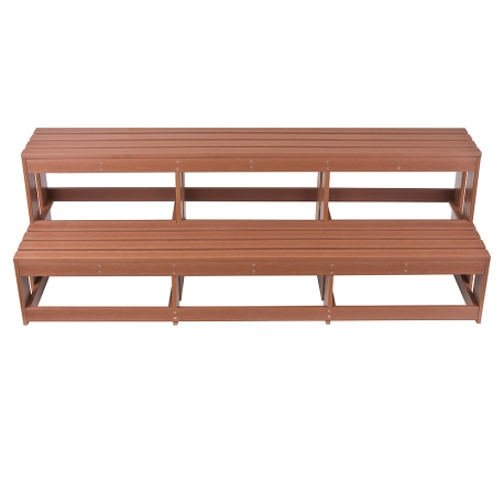Schodiště Spa Long k vířivce – Bronz