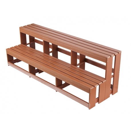 Schodiště Spa Long k vířivce – Bronz